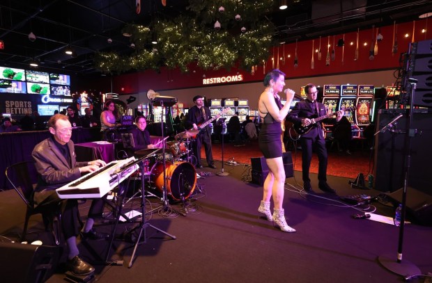 Musicians perform on the floor of the American Place casino. (Photo courtesy of American Place)