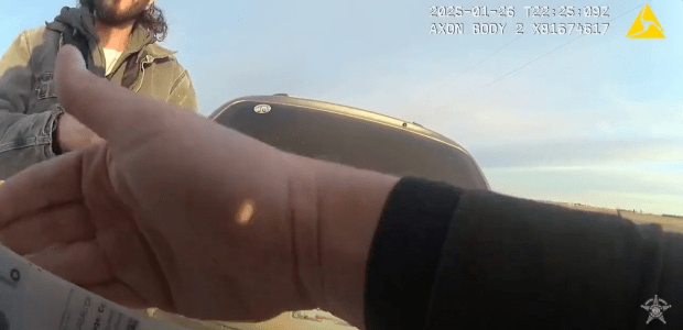 A 10-minute released bodycam video appeared to show Matthew Huttle, 42, of Hobart, feared getting arrested and violating his parole. He was pronounced dead at the scene.