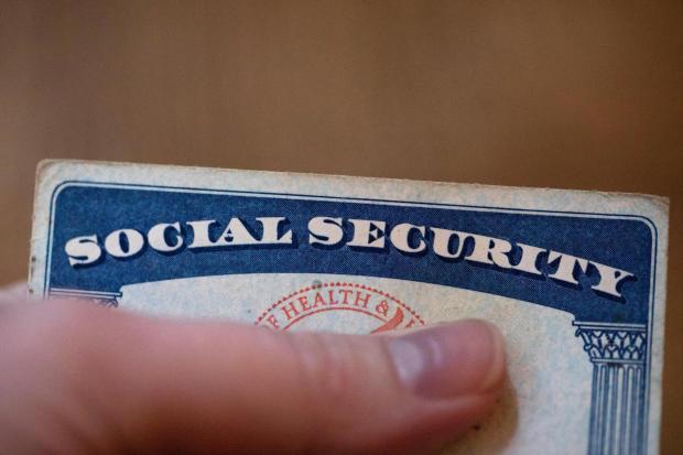 A Social Security card is displayed Oct. 12, 2021, in Tigard, Ore. (AP Photo/Jenny Kane, File)