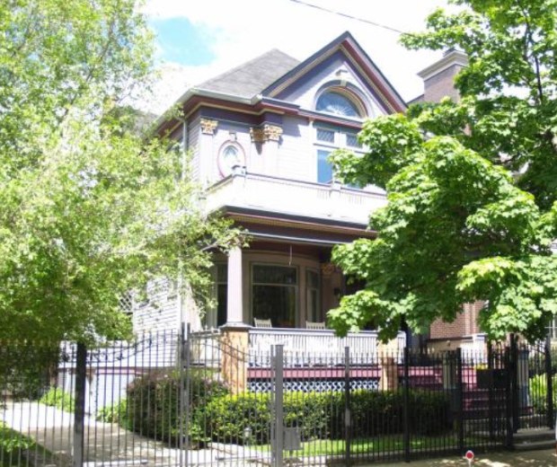 The six-bedroom Victorian painted lady-style house in Lakeview that rocker Billy Corgan owned from 1993 until 2001 sold once again on Feb. 3, this time for $2.5 million. (Cook County Assessor)