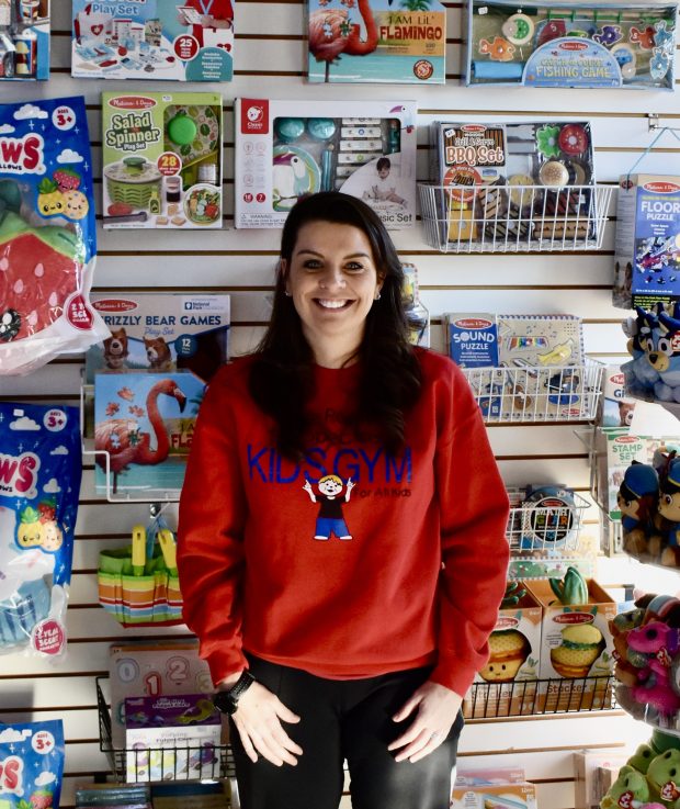 There are plenty of toys for sale at We Rock the Spectrum-Naperville. Owner Maureen Hatfield, a former special education teacher and administrator, said she saw a need for her indoor gym open that was open to all children. (Steve Metsch/Naperville Sun)