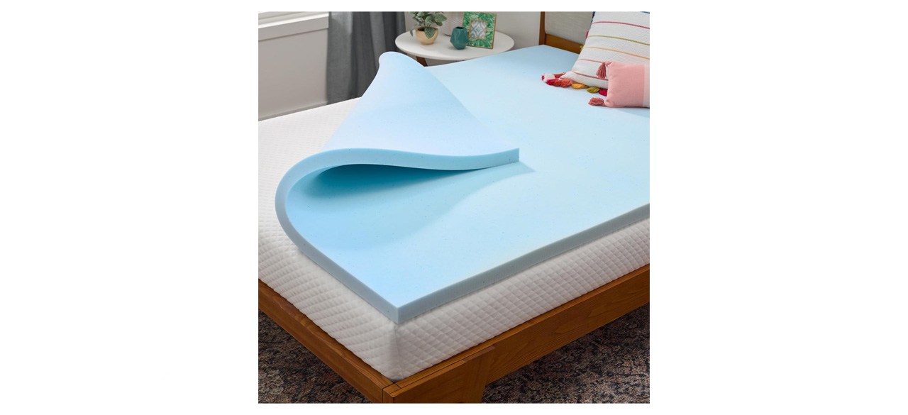 LINENSPA Memory Foam Mattress Topper