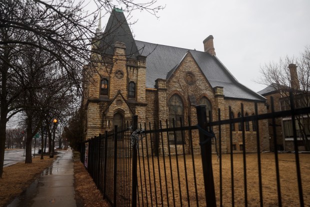 Olivet Baptist Church at 3101 South King Drive on March 4, 2025. (Eileen T. Meslar/Chicago Tribune)