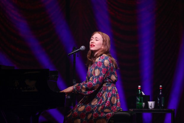 Regina Spektor performs at Thalia Hall, March 2, 2025, in Chicago. (Armando L. Sanchez/Chicago Tribune)