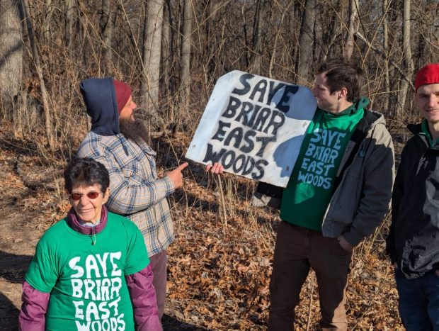 A group of Hammond residents are working to save Briar East Woods, a 4,000-year-old forest in Hammond's Hessville neighborhood that is one of the last surviving remnants of the High Tolleston Dunes. (Photo courtesy of Save Briar East Woods)