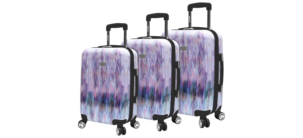 Steve Madden 3 Piece Hardside Spinner Suitcase Set