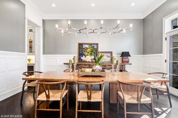 Glencoe 6-bedroom with herringbone marble foyer: $3.8M (VHT Studios)
