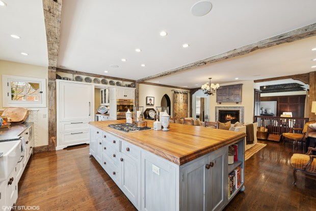 Evanston 4-bedroom home with walnut slab island and screened porch: $2.3M (VHT Studios)