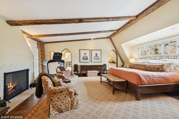 Evanston 4-bedroom home with walnut slab island and screened porch: $2.3M (VHT Studios)