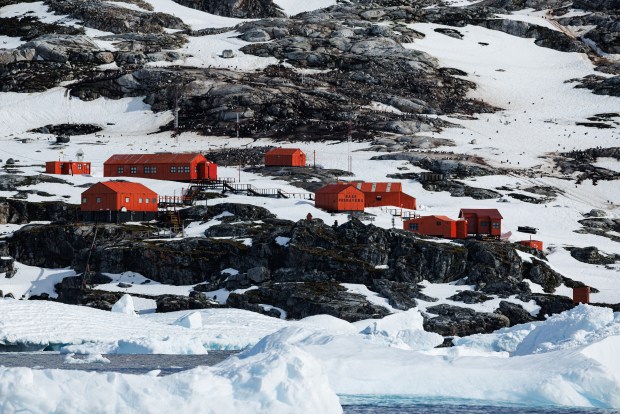 A village is seen in Antarctica. (Joshua Vela Fonseca/Lindblad)