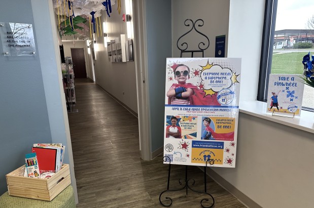 The Blue Kids campaign spreads awareness on the prevention of child abuse. (Yadira Sanchez Olson/For the Lake County News-Sun)