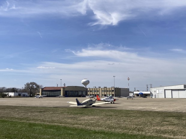 The site for the Lansing Municipal Airport was purchased in 1925 by automotive innovator Henry Ford, who was foraying into aircraft such as the Ford Trimotor. The village purchased the airport in 1976. (Alexandra Kukulka/Daily Southtown)
