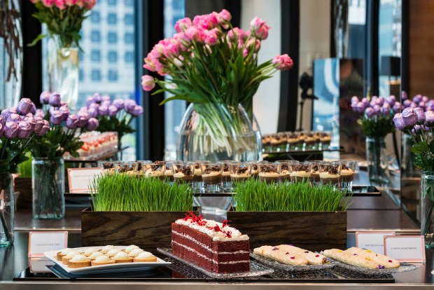 Mother's Day champagne brunch at Travelle. (The Langham, Chicago)