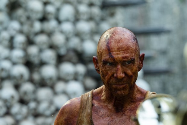 "28 Years Later" stars Ralph Fiennes as a survivor of the rage virus introduced in "28 Days Later." (Sony Pictures)