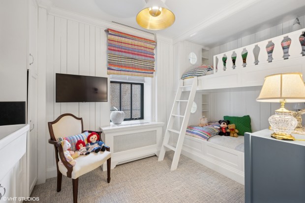 This five-bedroom, four-and-a-half bath home in the Gold Coast neighborhood recently went on the market for $3.2 million. (Petr Poliak/VHT)