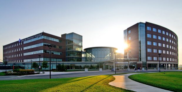 Advocate Sherman Hospital in Elgin received an "A" rating on the spring 2025 patient safety report card from the Leapfrog Group. (James Jordan/Advocate Sherman Hospital)