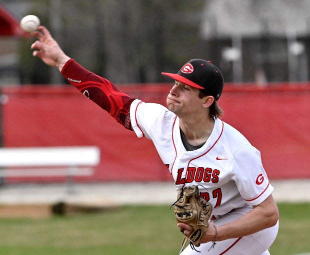 Grant's Ryne Dzierzynski pitches against Grayslake Central 