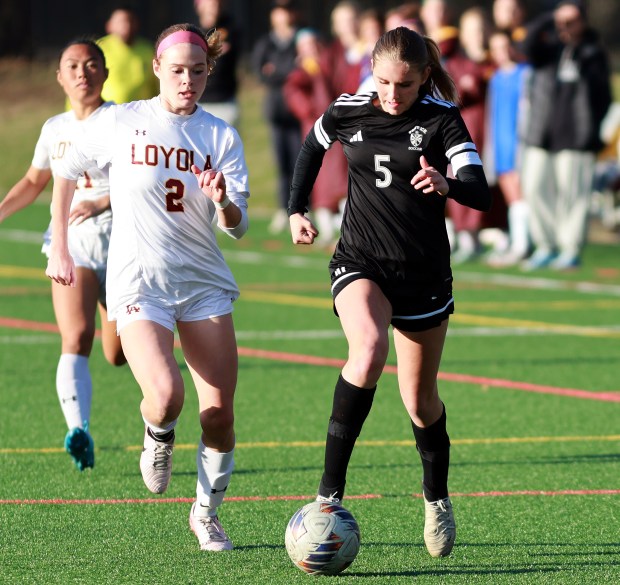 Fenwick soccer player Quinn Sansone