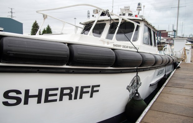 Marine Two, as it's now called, was the Lake County Sheriff's Department's main vessel for more than two decades. (Michael Gard/for the Post-Tribune)
