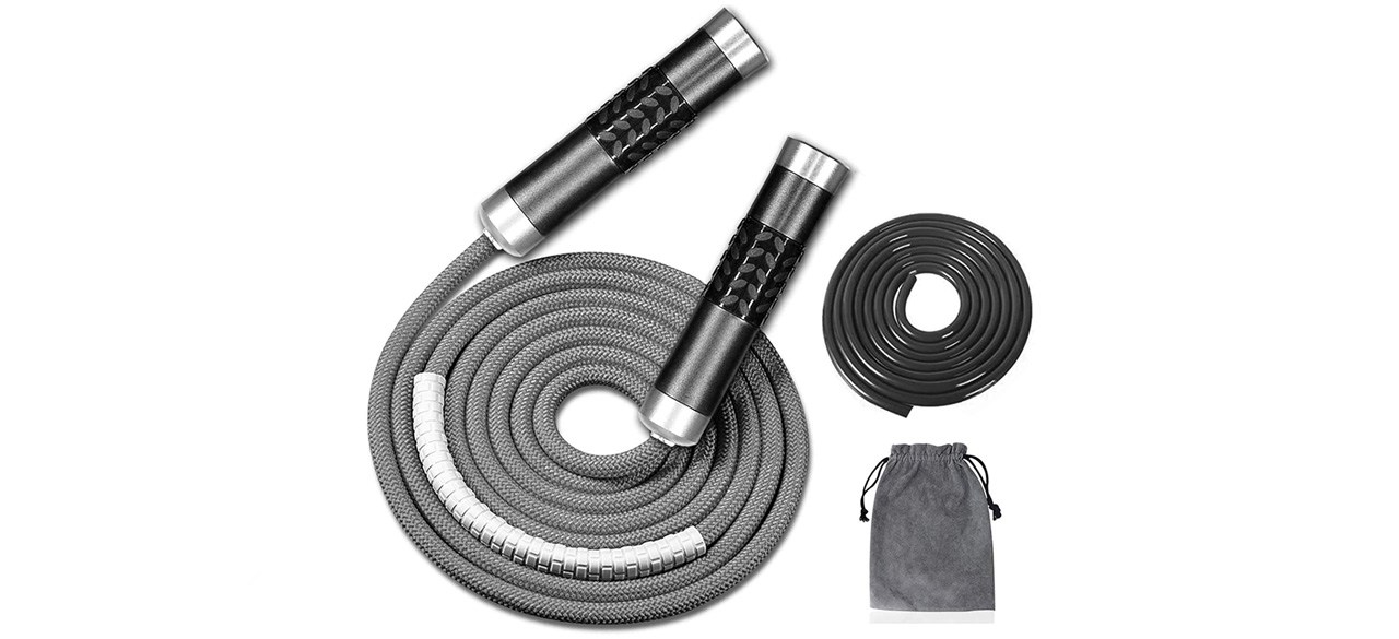 Redify Weighted Jump Rope for Workout Fitness (1LB)