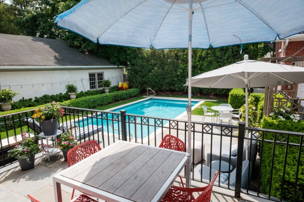 This five-bedroom, four-and-a-half bath home in Evanston recently went on the market for close to $2.5 million. (Joerg Metzner Photography)
