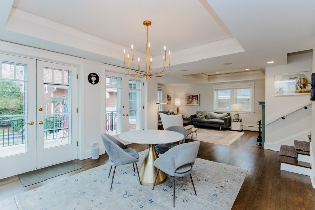 This five-bedroom, four-and-a-half bath home in Evanston recently went on the market for close to $2.5 million. (Joerg Metzner Photography)
