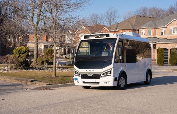 The plant in Peoria will be used to sell, service and build the Karsan eJest, a 19-passenger electric minibus with a range of 130 miles. (Damera Corp.)