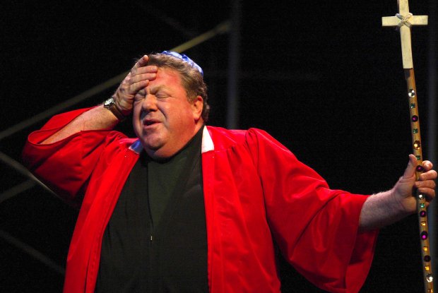 The original cast of Second City, including George Wendt, performed at Athenaeum Theater in Chicago on May 17, 2003. (Michael Walker/for the Chicago Tribune)