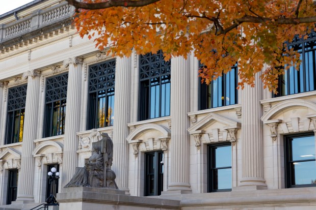 The Illinois Supreme Court in Springfield on Nov. 9, 2022. (Brian Cassella/Chicago Tribune)