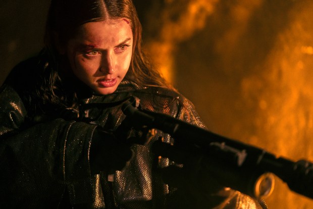 Ana de Armas as Eve in the "John Wick" spinoff "Ballerina." (Murray Close/Lionsgate)
