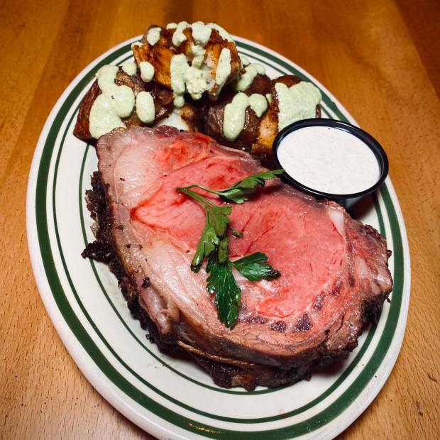 Prime rib at Chicago Culinary Kitchen for Father's Day. (Chicago Culinary Kitchen)