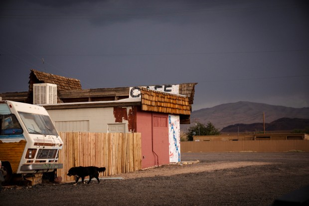 The Bagdad Cafe in Newberry Springs, California on Route 66, June 3, 2025. (E. Jason Wambsgans/Chicago Tribune)