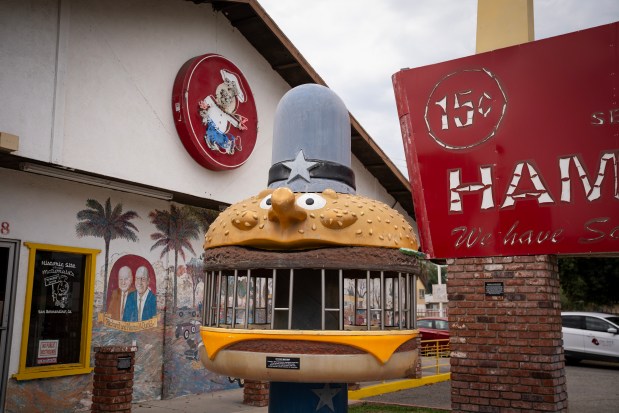 The original McDonald's Site and Museum in San Bernadino, California, not far from Route 66, June 3, 2025. (E. Jason Wambsgans/Chicago Tribune)