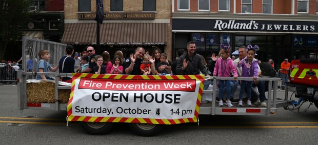 The 2025 Libertyville Days Parade on June 14, 2025 in downtown Libertyville. (Karie Angell Luc/Pioneer Press)