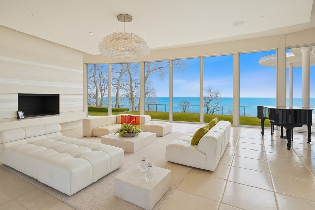 This nine-bedroom, eight-and-a-half bath home in Highland Park was recently listed for nearly $7 million. (Joe Compean/VHT)